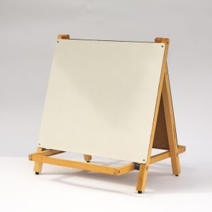Tabletop Easel, Black Chalk/White Dry Erase