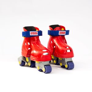 Fisher Price 1 2 3 Adjustable Over the Shoe Roller Skates