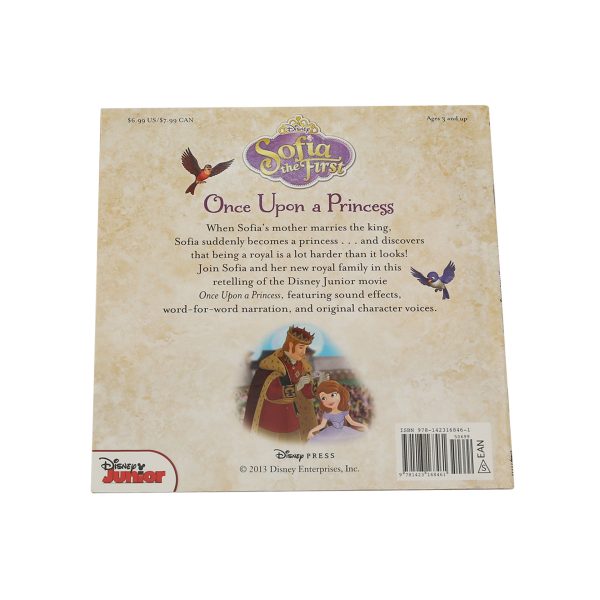 Sofia the First Read-Along Storybook and CD Once Upon a Princess - Image 2